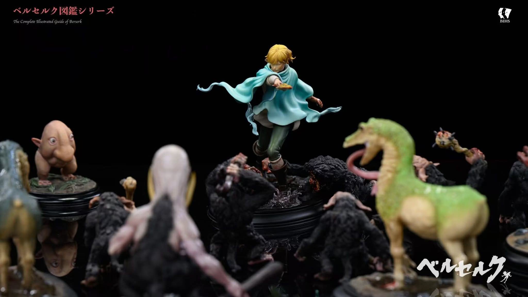 Serpico's Battle with the Beast of Darkness resin statue BIHS Studio anime figure