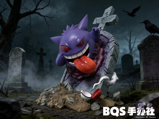 BQS Studio - Gengar Pokémon resin statue Navy Toys anime figure