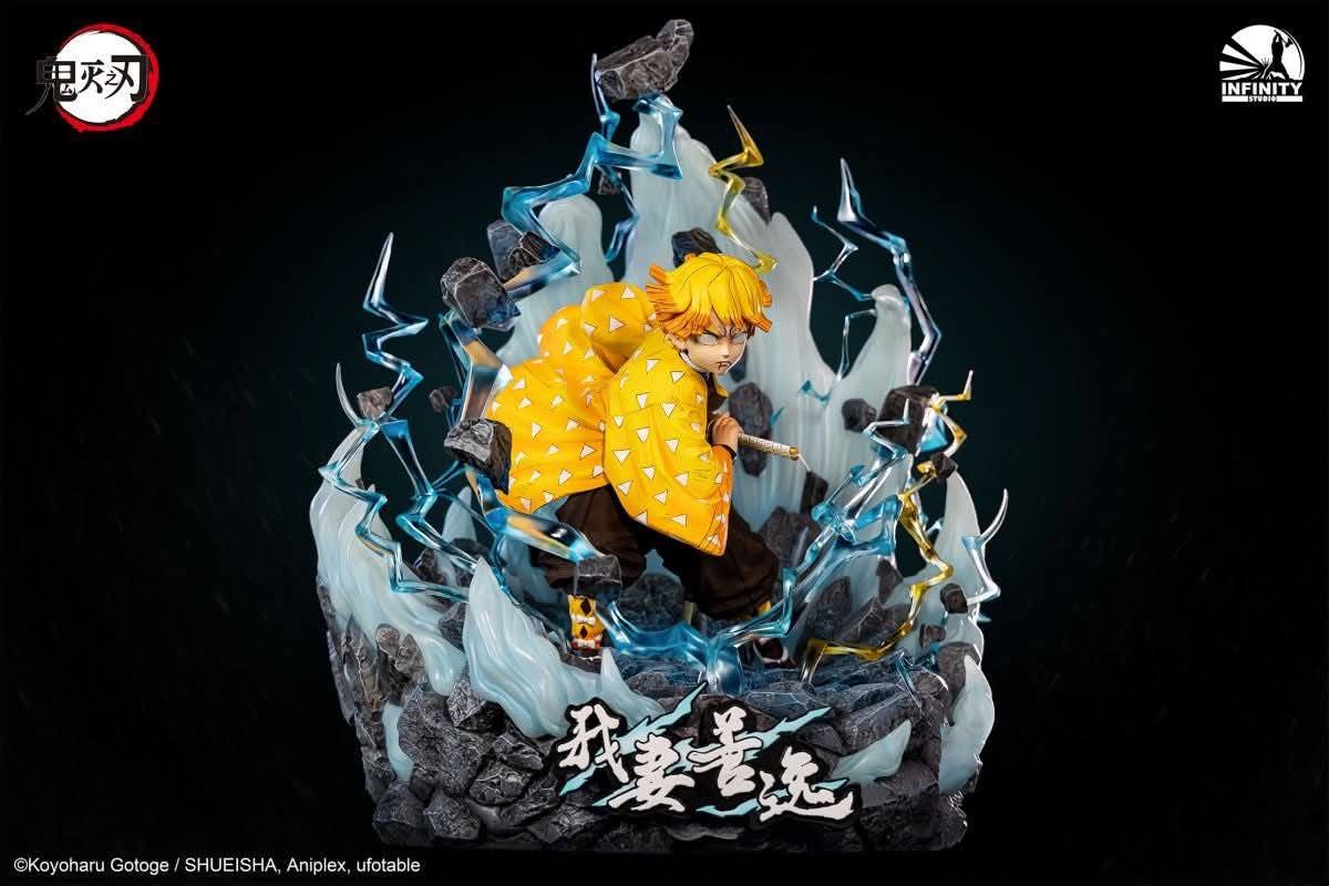 Zenitsu resin statue infinity studio anime figure