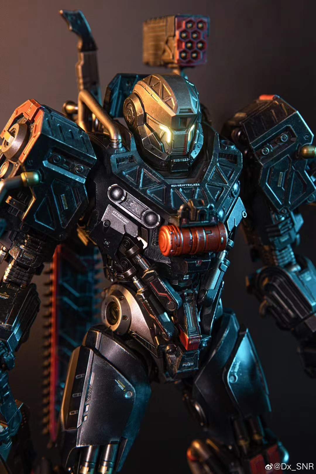 MU - 2 Heavy Duty Mecha for Mark Cage resin statue moshow anime figure