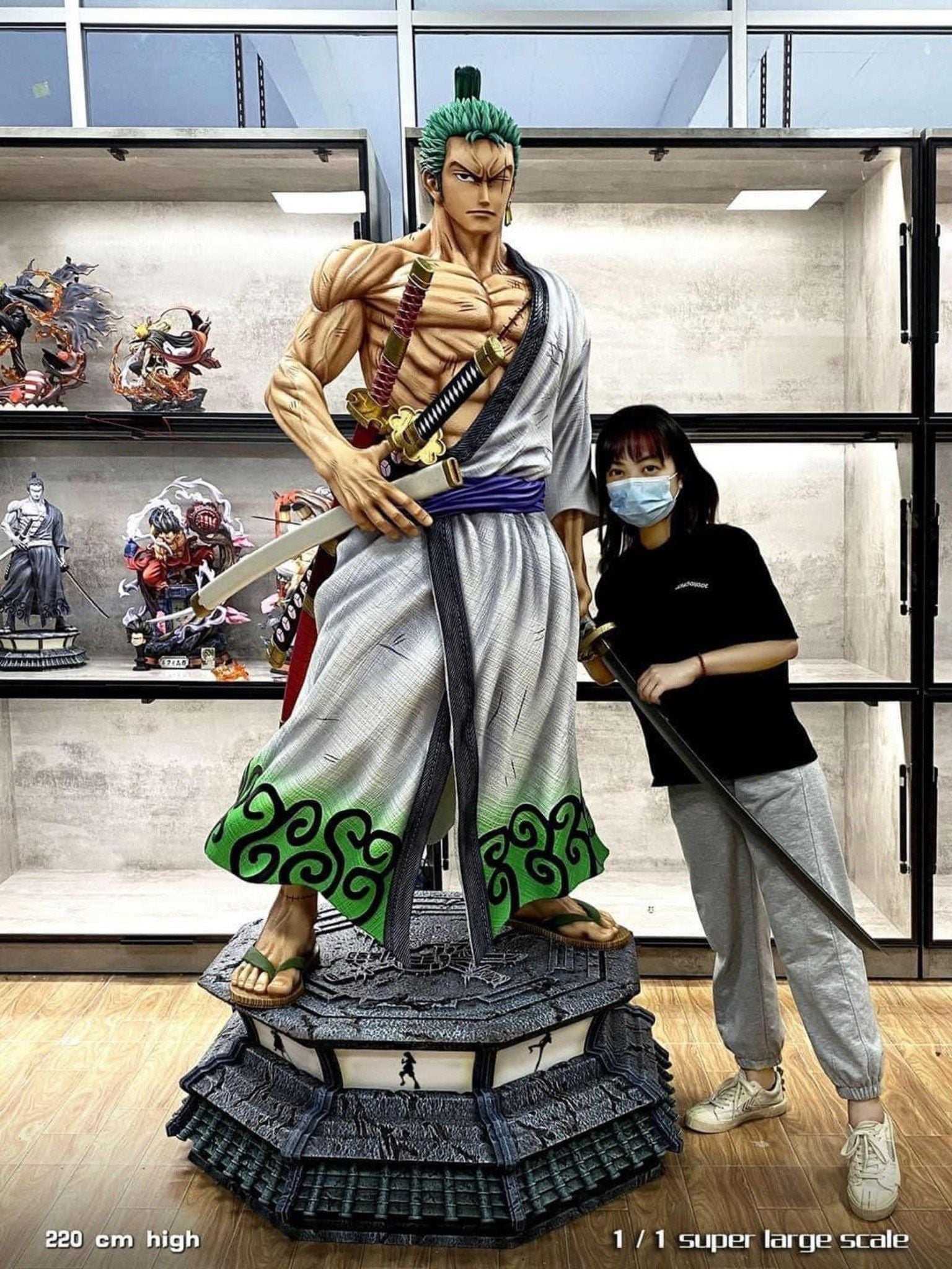 Zoro 1/1 Super Bomb Studio resin statue super bomb studio anime figure