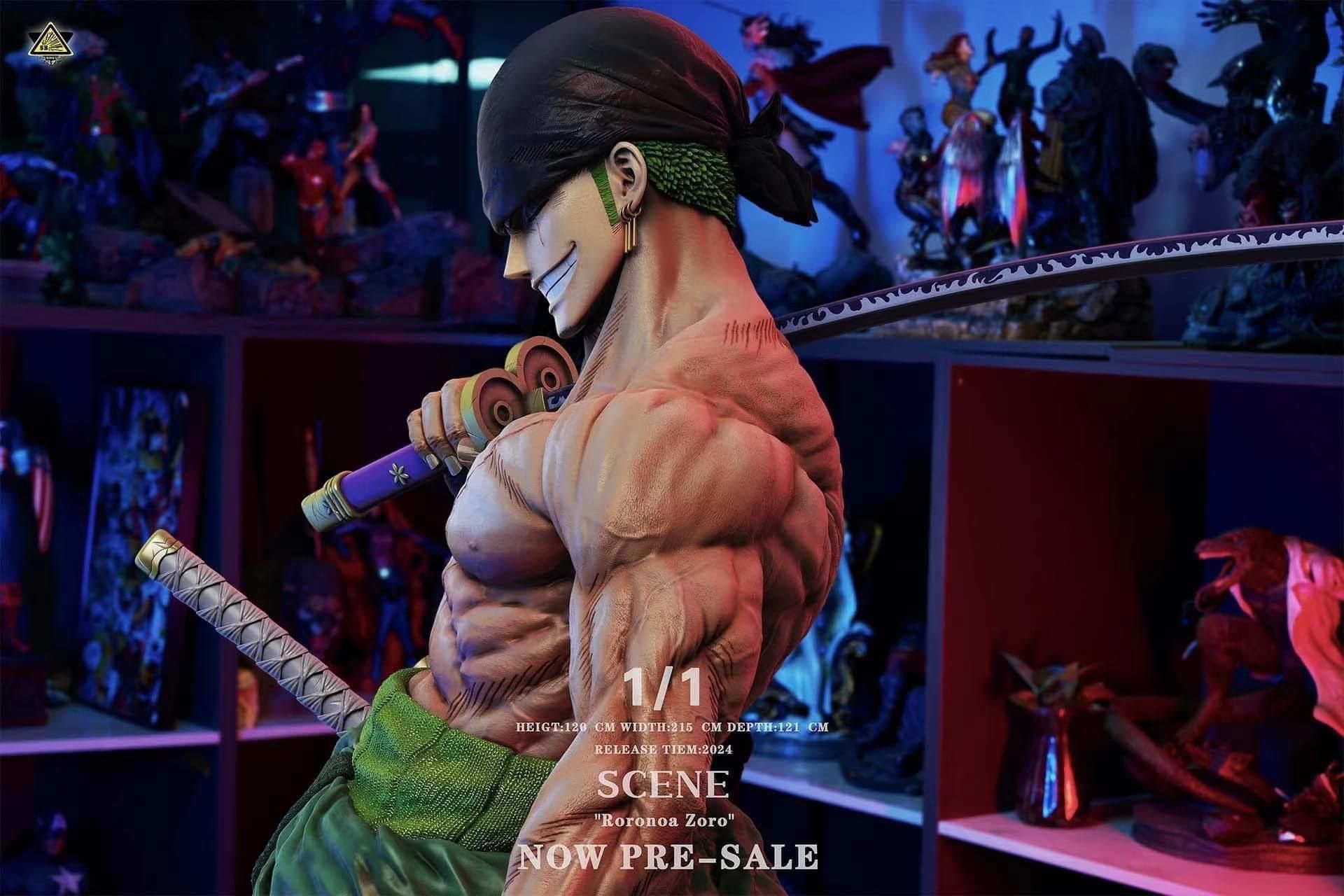 Zoro 1/1 Super Bomb Studio resin statue super bomb studio anime figure