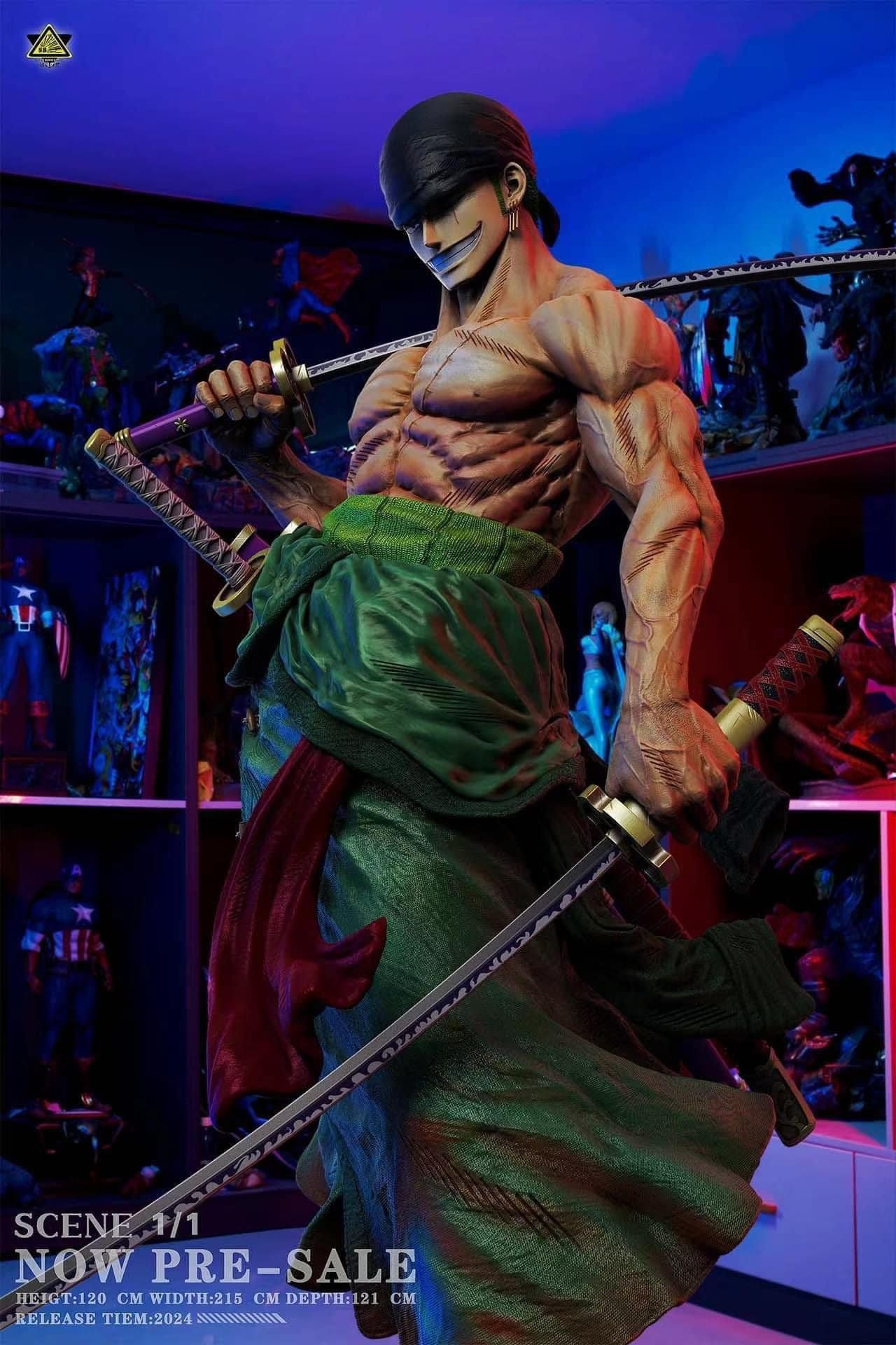 Zoro 1/1 Super Bomb Studio resin statue super bomb studio anime figure