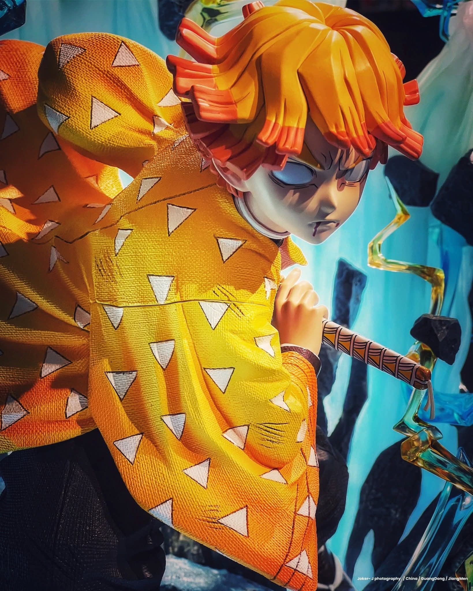 Zenitsu resin statue infinity studio anime figure