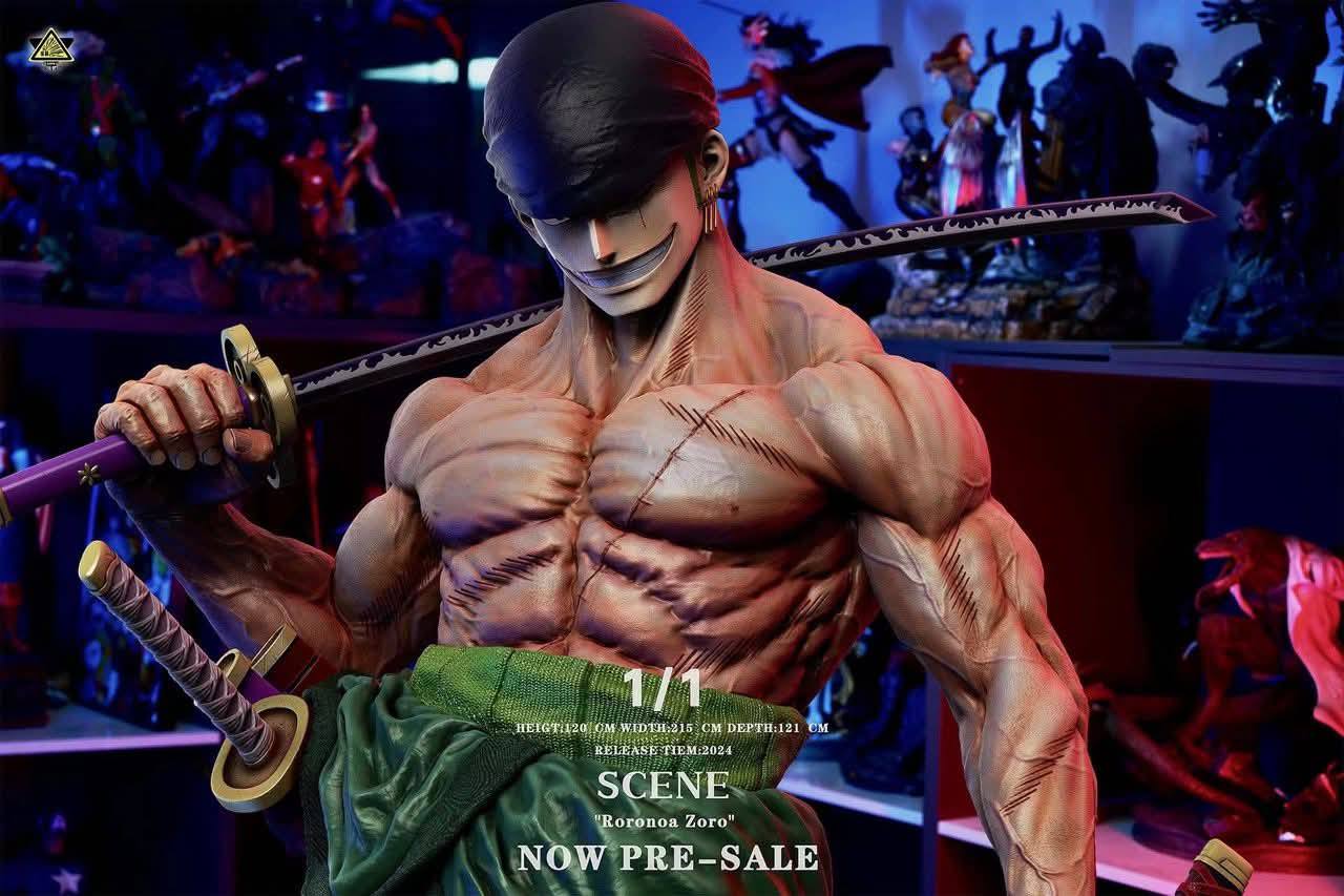 Roronoa Zoro Life Scale resin statue super bomb studio anime figure