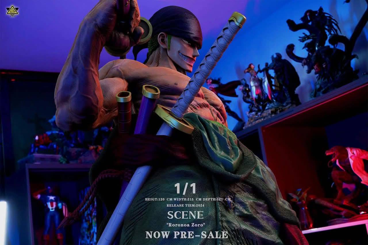 Roronoa Zoro Life Scale resin statue super bomb studio anime figure