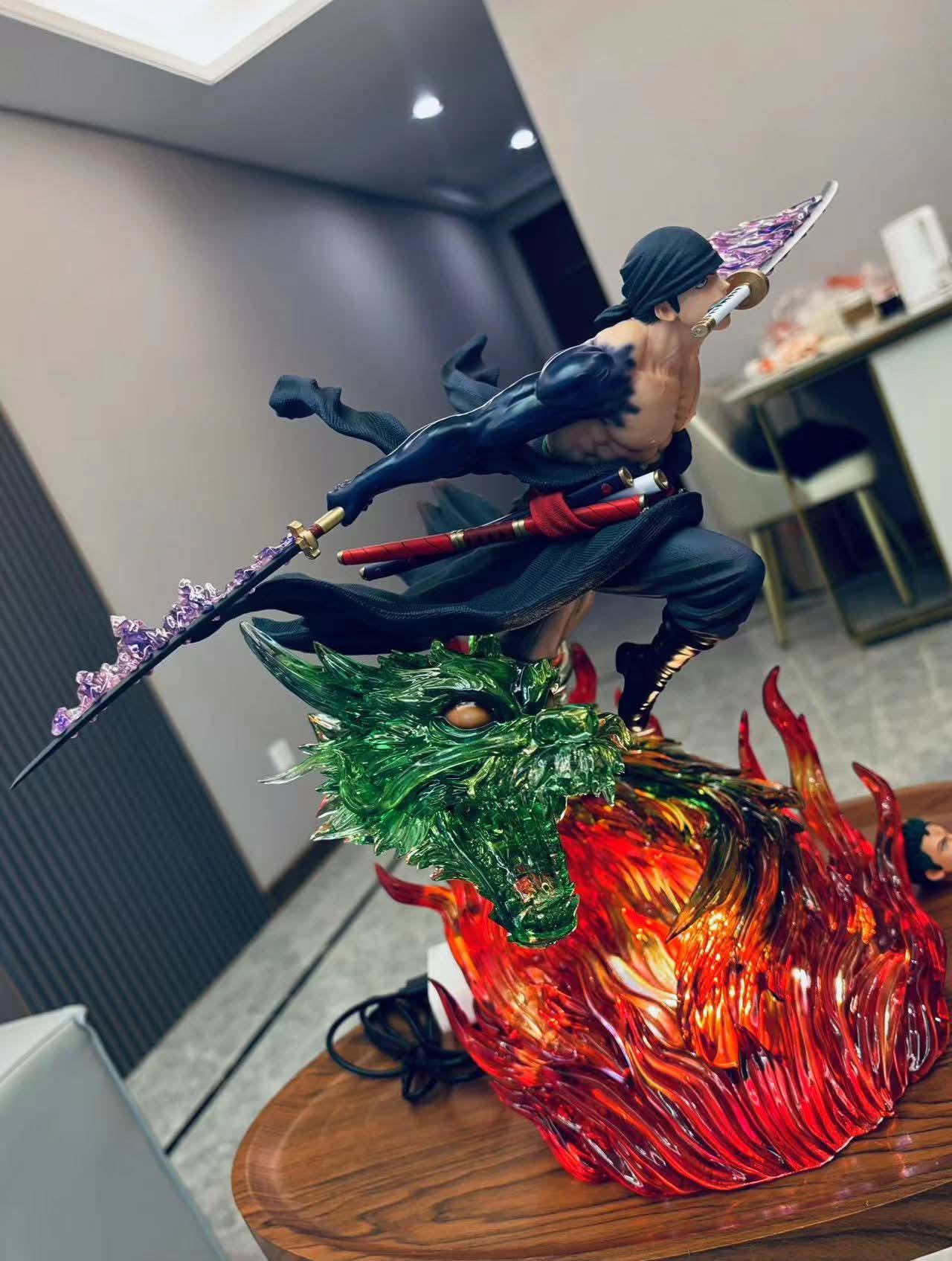 Enma Roronoa Zoro resin statue UST Studio anime figure