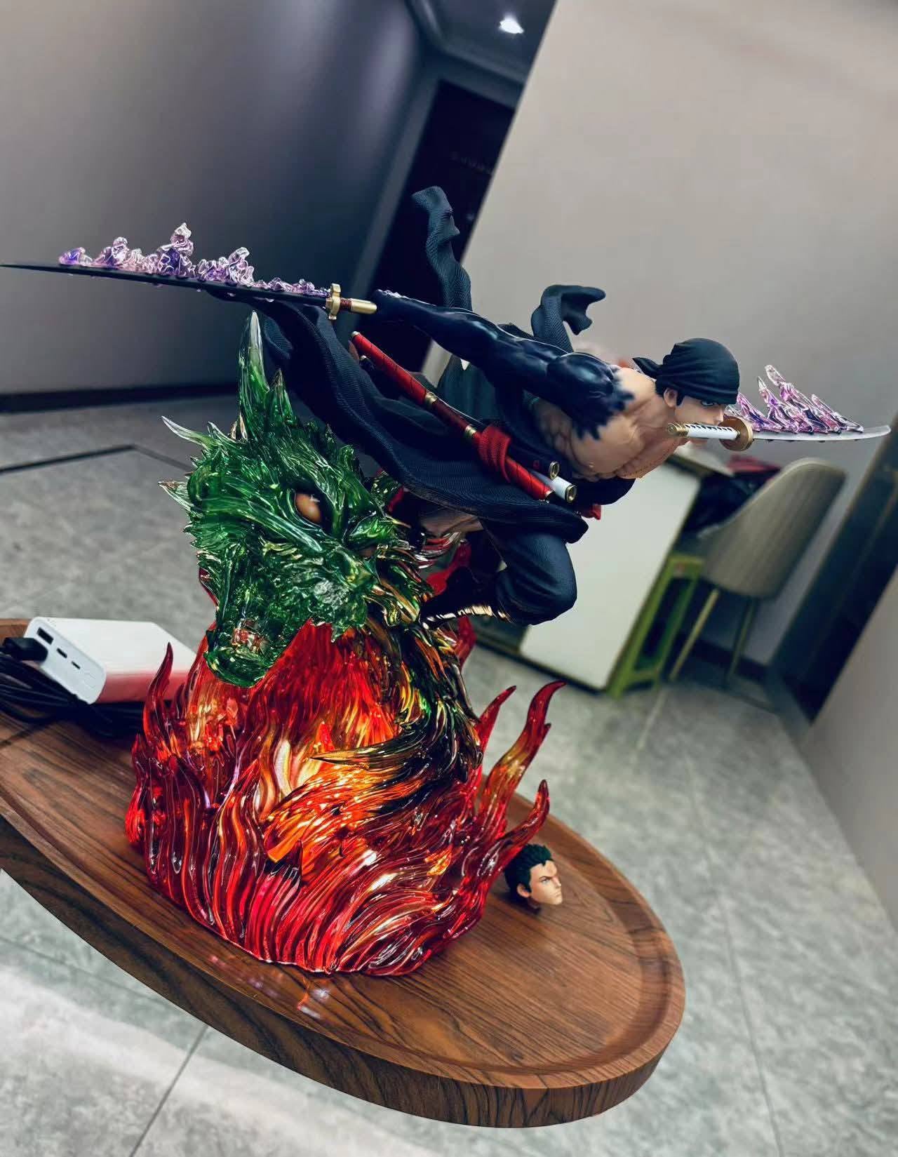 Enma Roronoa Zoro resin statue UST Studio anime figure